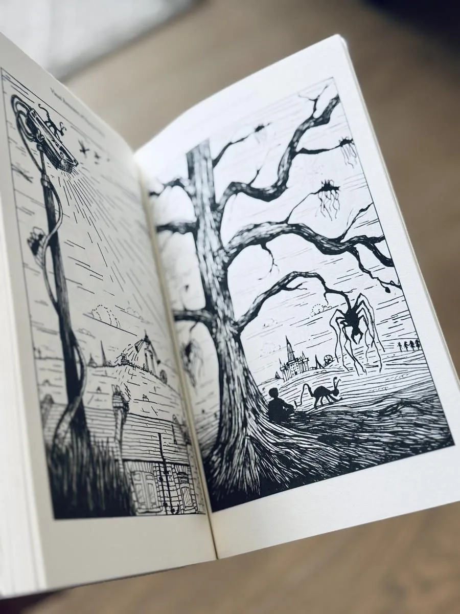 Interior illustration — Spider Tree